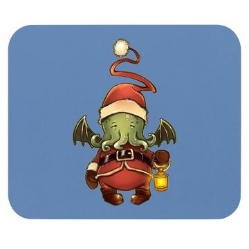 Discover Cthulhu Heureux Christmas Mouse Pads