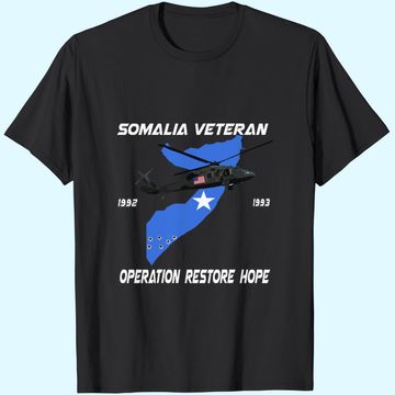 Discover Somalia Veteran Operation Restore Hope  T-Shirt
