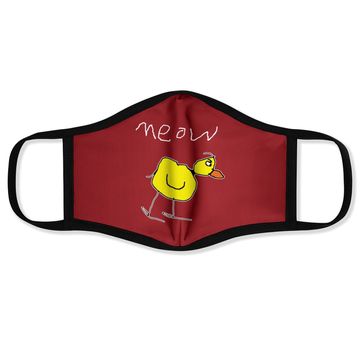 Discover Meow Duck Memes Face Masks