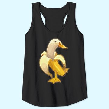Discover Duck Memes Banana Tank Tops