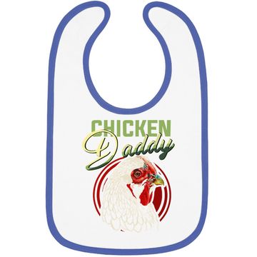Discover Chicken Daddy Baby Bib