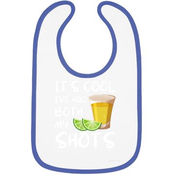 Discover Funny It's Cool I've Had Both My Shots Baby Bib - Tequila Drink Baby Bib
