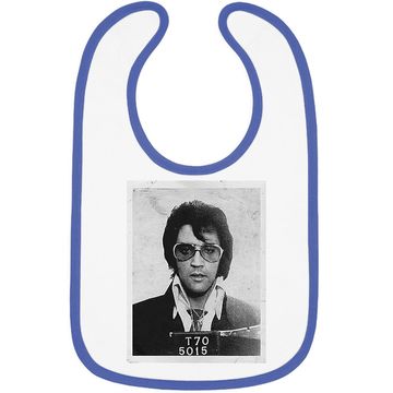 Discover Elvis Presley Mugshot Poster Baby Bib