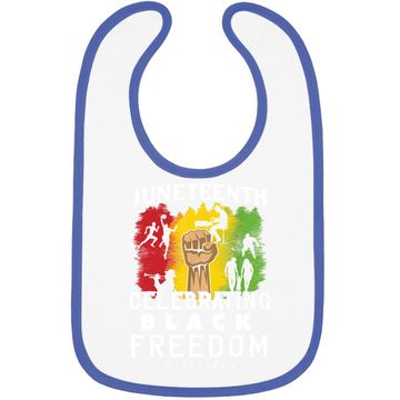 Discover Juneteenth Baby Bib Celebrate Black Freedom