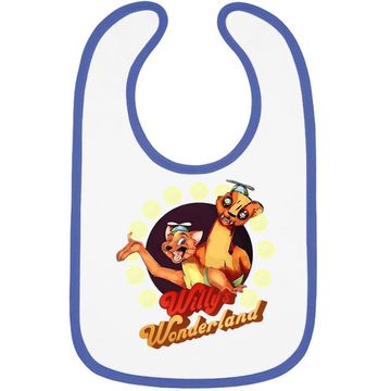 Discover Rsvphandcrafted Willys Wonderland Short Sleeved Baby Bib Black