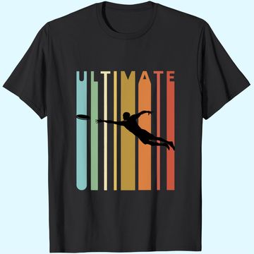Discover Retro Ultimate Frisbee T-Shirt