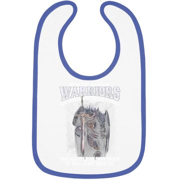 Discover When God Is Warriors Go Down On Their Knees Baby Bib