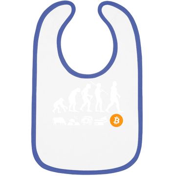 Discover Bitcoin Evolution Of Money | A Btc Crypto Baby Bib