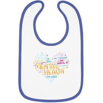 Discover Mental Health Awareness Gifts Depression Baby Bib