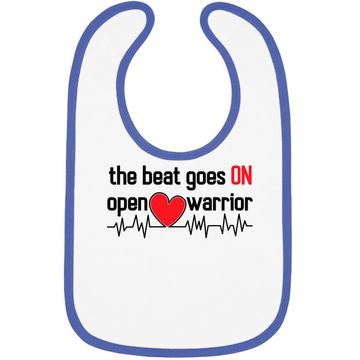 Discover Post Heart Surgery Baby Bib Open Heart Warrior