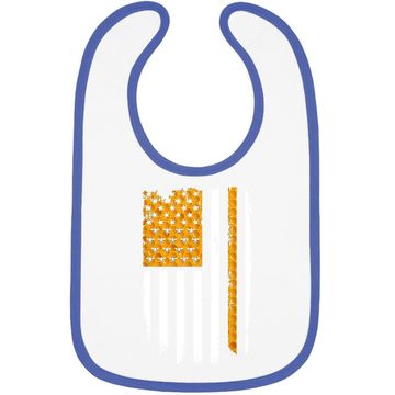 Discover American Flag Beekeeping - Beekeeper - Honey Bee Baby Bib