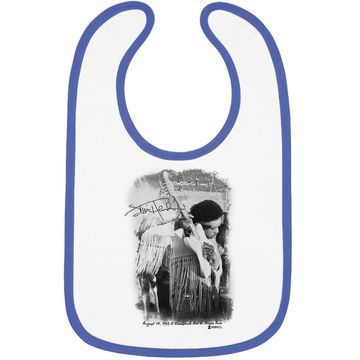 Discover Jimi Hendrix Woodstock Baby Bib