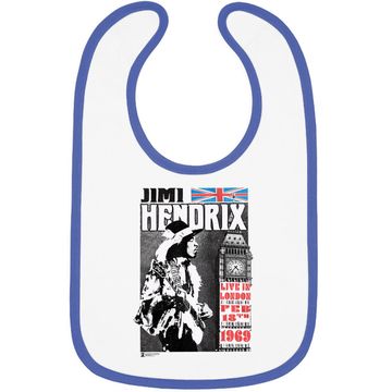 Discover Jimi Hendrix - Live In London Baby Bib