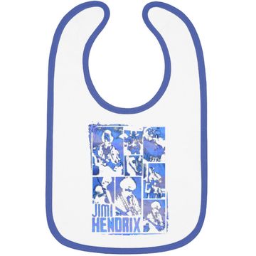 Discover Jimi Hendrix - Boxes Baby Bib