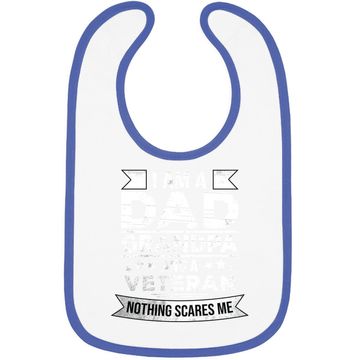 Discover I Am A Dad Grandpa And Veteran Baby Bib