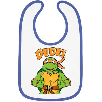 Discover Teenage Mutant Ninja Turtles Michelangelo Dude Baby Bib