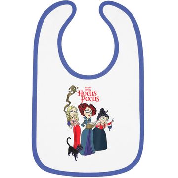 Discover Hocus Pocus Sanderson Sisters Witch Baby Bib
