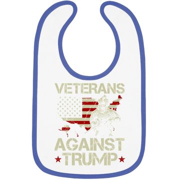 Discover Veterans Against Donald Trump Baby Bib