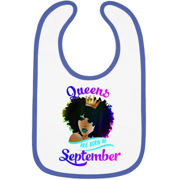 Discover Queens Born September Virgo Libra Birthday Baby Bib