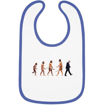Discover Go Back We Messed Up Trump Evolution Baby Bib