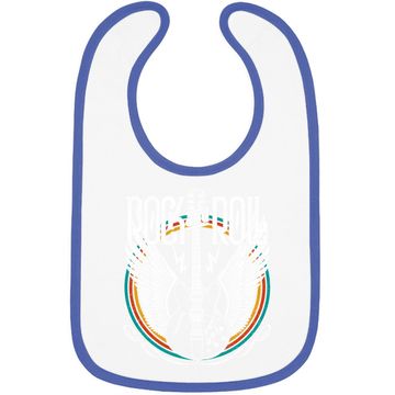 Discover Rock & Roll Music Baby Bib
