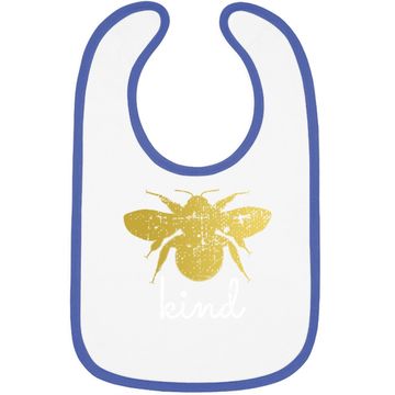 Discover Vintage Be Kind - Bumblebee Bee Kind Kindness Baby Bib