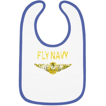Discover U.s Navy Original Fly Navy Baby Bib
