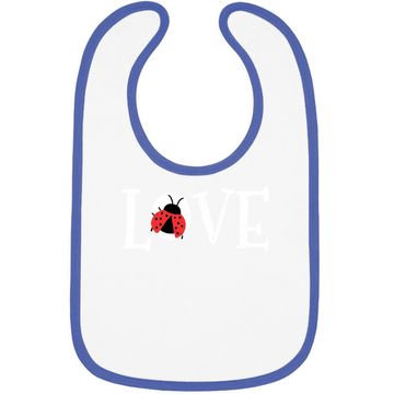 Discover Ladybug Love Vintage Baby Bib