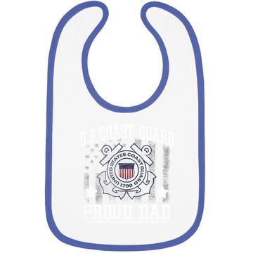 Discover Vintage Us Coast Guard Baby Bib - Uscg V