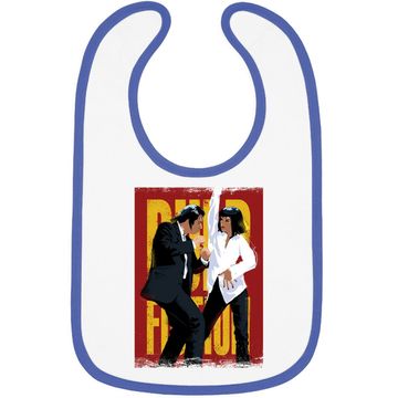 Discover Nirvan Pulp Fiction Dance Baby Bib