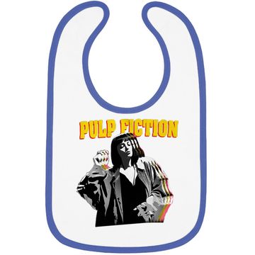 Discover Nirvan Pulp Fiction Mia Wallace  baby Bib
