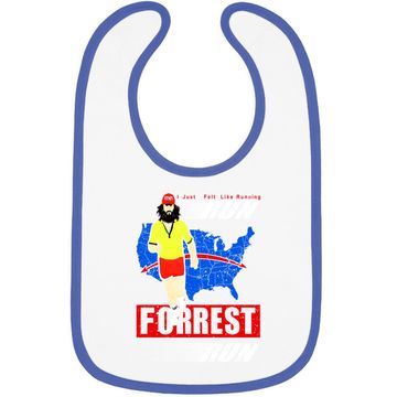 Discover Forrest Gump Run Forrest Run Tom Hanks Baby Bib