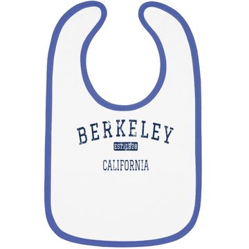 Discover Berkeley California Vintage Est Baby Bib