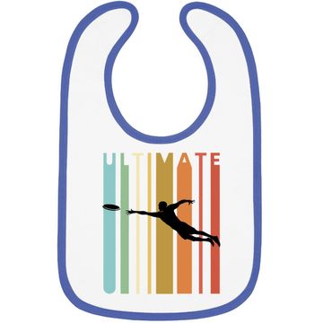 Discover Retro Ultimate Frisbee Baby Bib