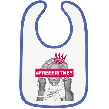 Discover Freebritney Jersey Cotton Baby Bib