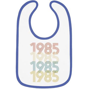 Discover Vintage 1985 36th Birthday Baby Bib