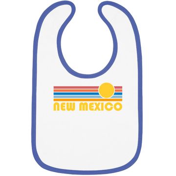 Discover New Mexico Retro Sunset Baby Bib