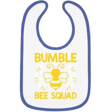 Discover Bumble Bee Squad Team Group Family & Friends Baby Bib