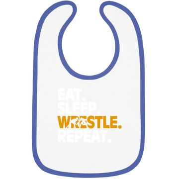 Discover Wrestling  baby Bib