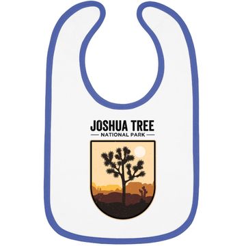 Discover Joshua Tree Baby Bib Vintage Joshua Tree National Park Baby Bib
