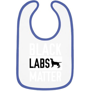 Discover Black Labs Matter Dog Baby Bib Labrador Retriever Baby Bib