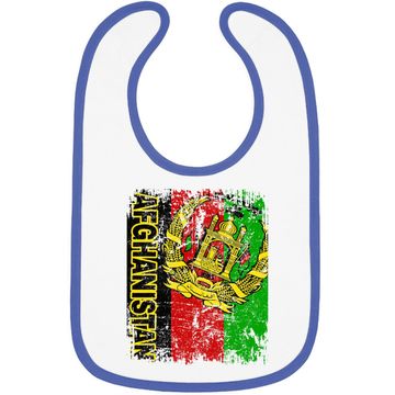 Discover Vintage Afghanistan Flag Baby Bib