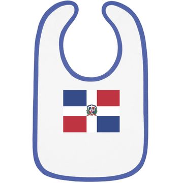 Discover Aifris Dominican Republic Flag Cotton Baby Bib