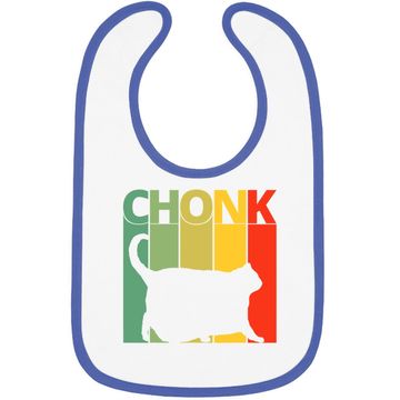 Discover Chonk Cat Meme Baby Bib | Funny Chonk Big Chungus Baby Bib