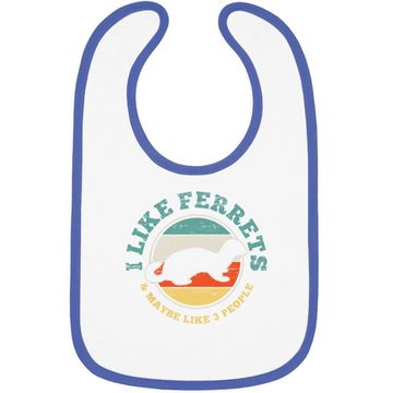 Discover Ferret Vintage Baby Bib