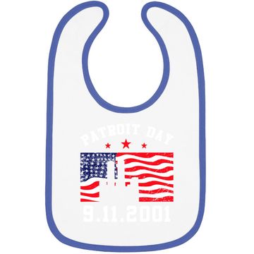 Discover 9-11 Patriot Day Baby Bib