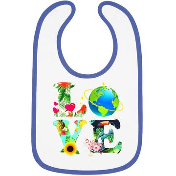 Discover Love World Earth Day 2021 Environmental Saving The Planet Baby Bib