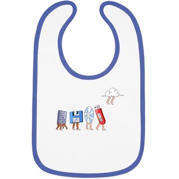 Discover Geek Programmer Nerd Developer Computer Engineering Baby Bib