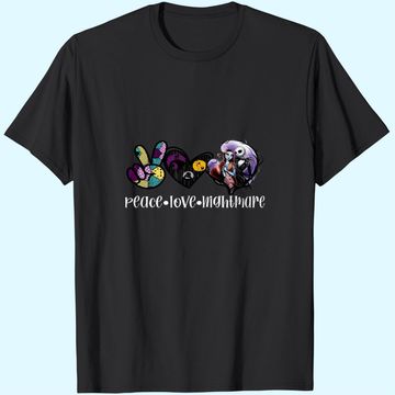 Discover Peace Love Night Mare T Shirt