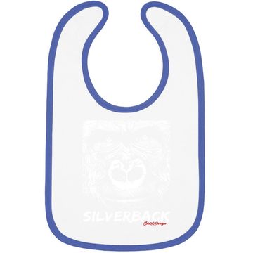 Discover Silverback Gorilla Baby Bib